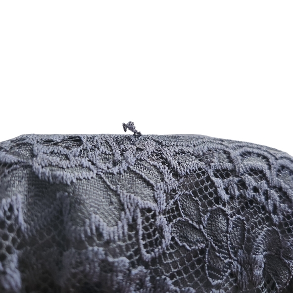 Guess Illusions Halter Women’s Size 10 Black Lace Evening Midi Dress - Picture 9 of 9